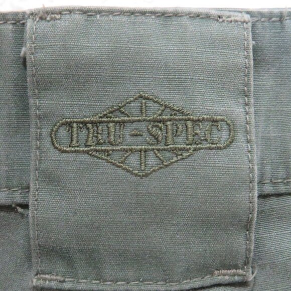 TRU-SPEC* Men's 1.5" Belt Loop Multipocketed‎ Rip-Stop Cargo Pants~ Size 34"x30" - Picture 8 of 15